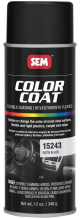 Sem Color Coat Satin Black  Aerosol Spray
