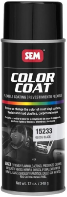 Sem Color Coat Gloss Black  Aerosol Spray