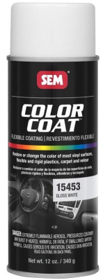 Sem Color Coat Gloss White  Aerosol Spray