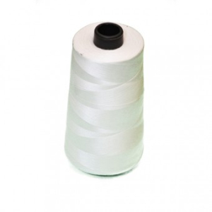 White Round-Up Polyester Thread 138